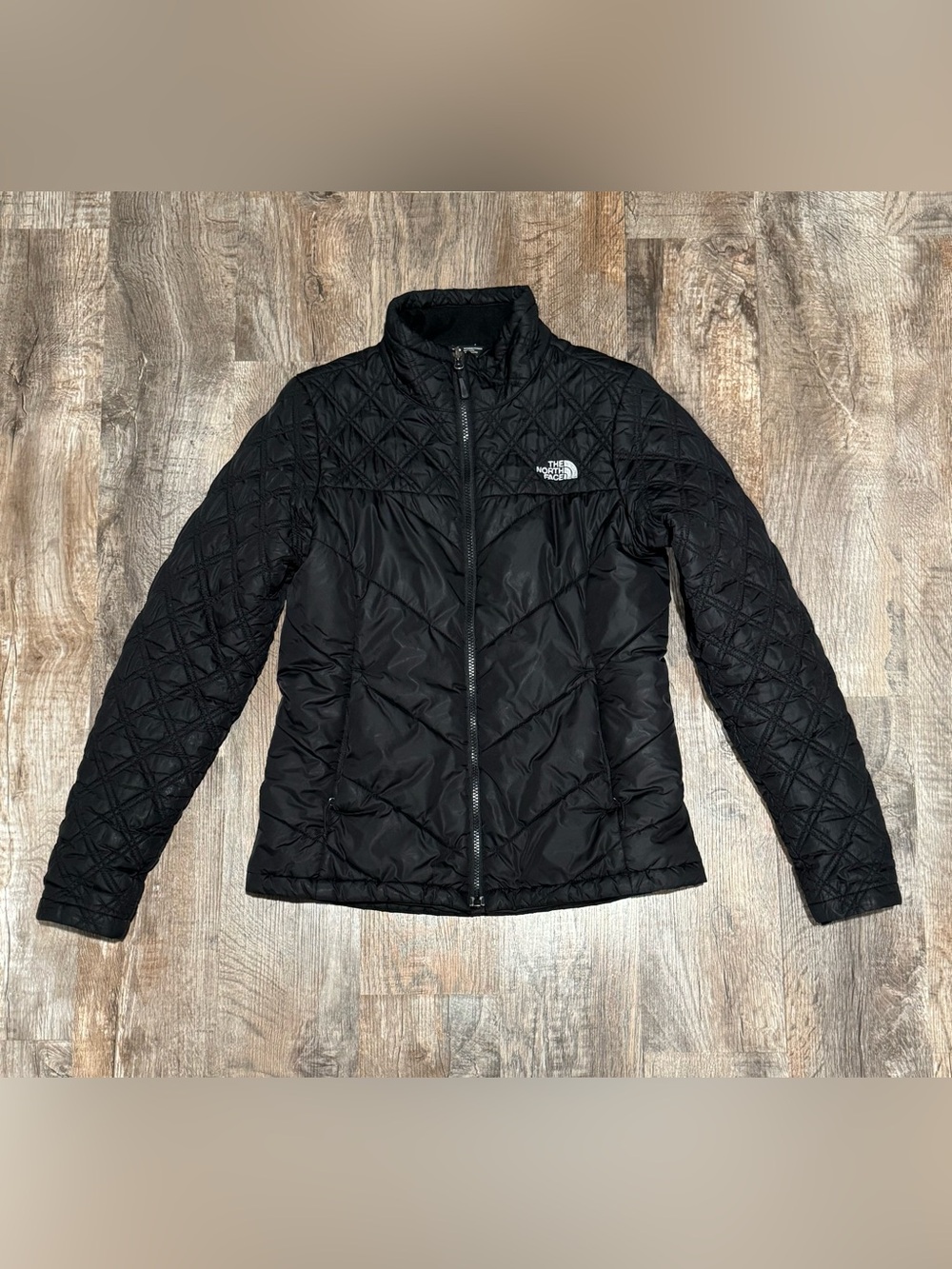 The North Face Women's Black Quilted Puffer Jacket Size Small